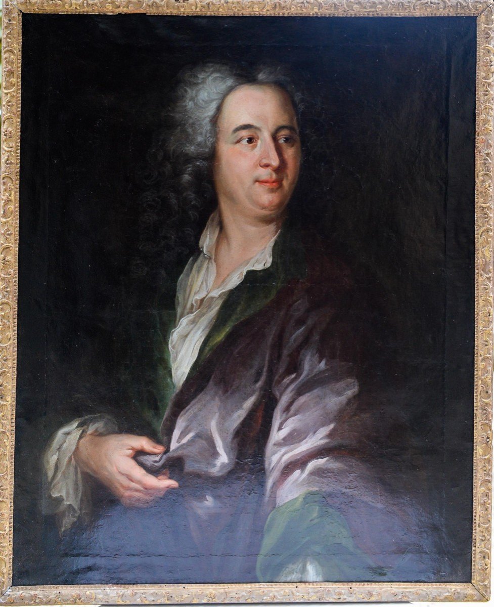 Portrait Of An Aristocrat From The Louis XIV Period-photo-1