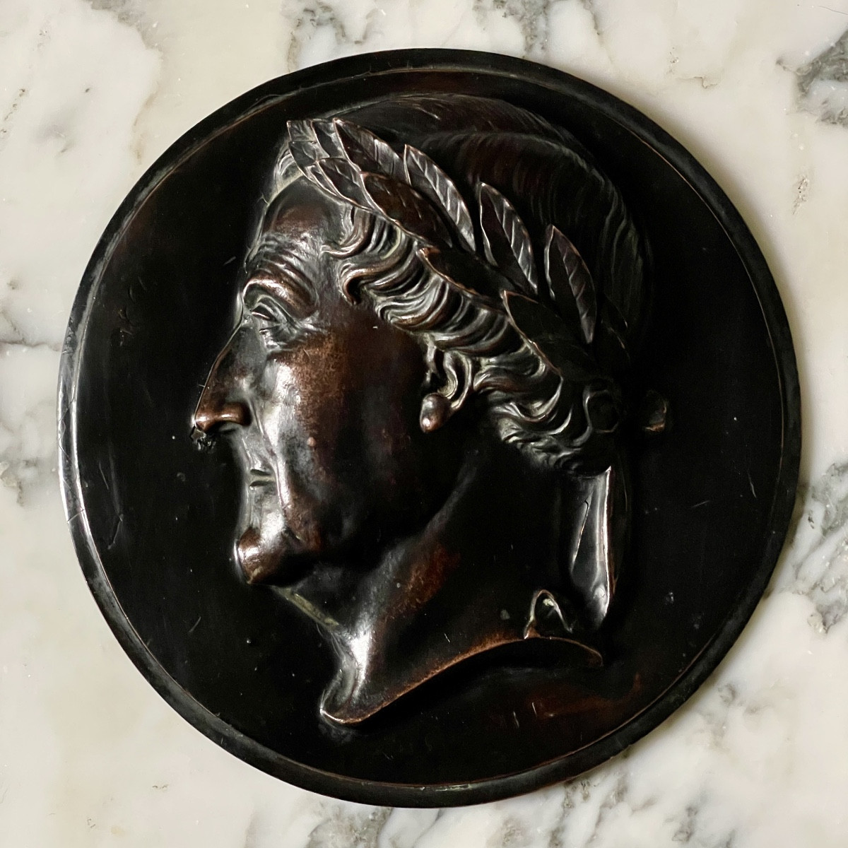 Médaillon Représentant Gioachino Rossini de 1864