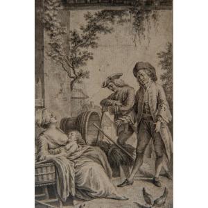 18th Century Ink Drawing