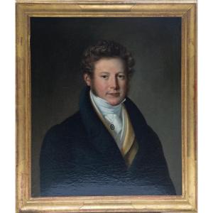 Portrait d'Homme d'époque Empire