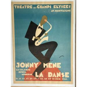 Affiche Ancienne Originale De 1928 