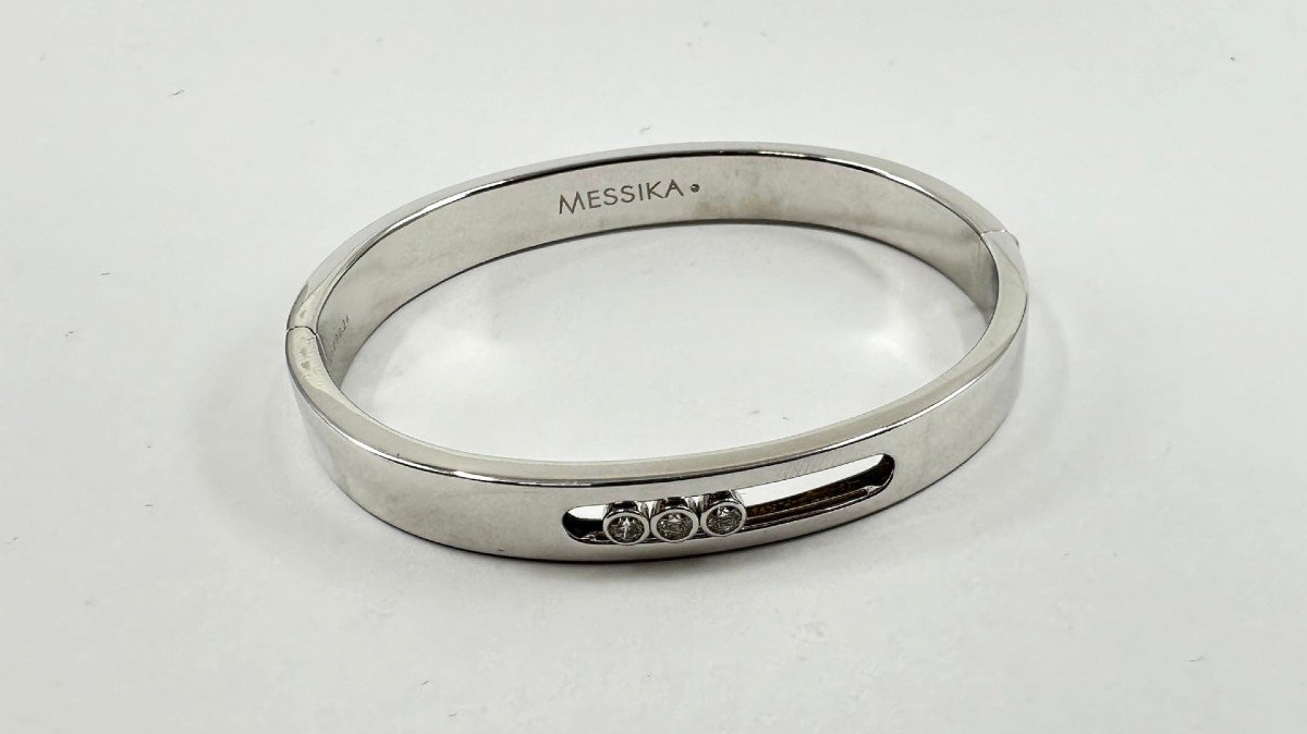 Bracelet Or Et Diamants Messika, Collection «move»