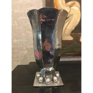 Jean Despres Important Vase