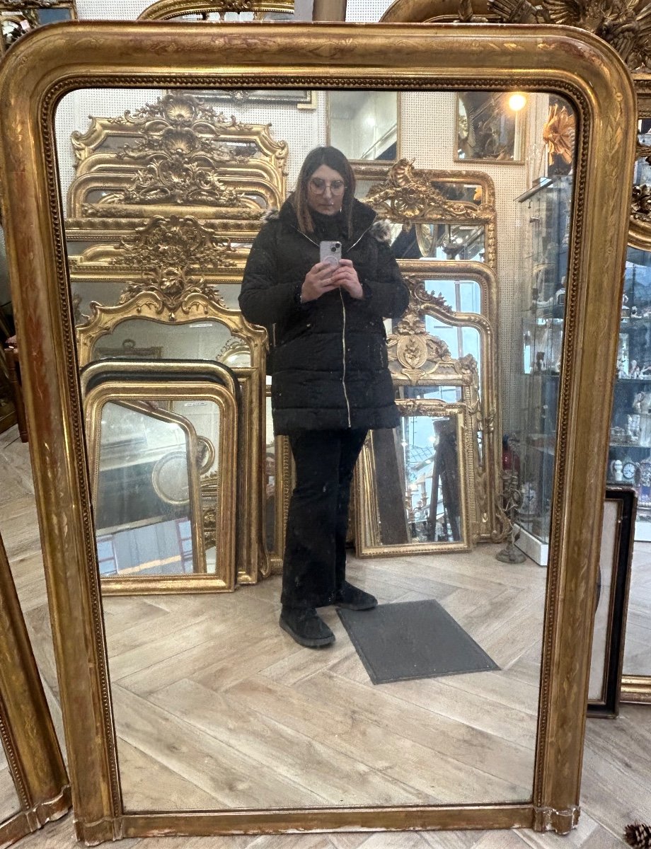 Miroir De Cheminée Louis Philippe Ref5179 155x105 Cm