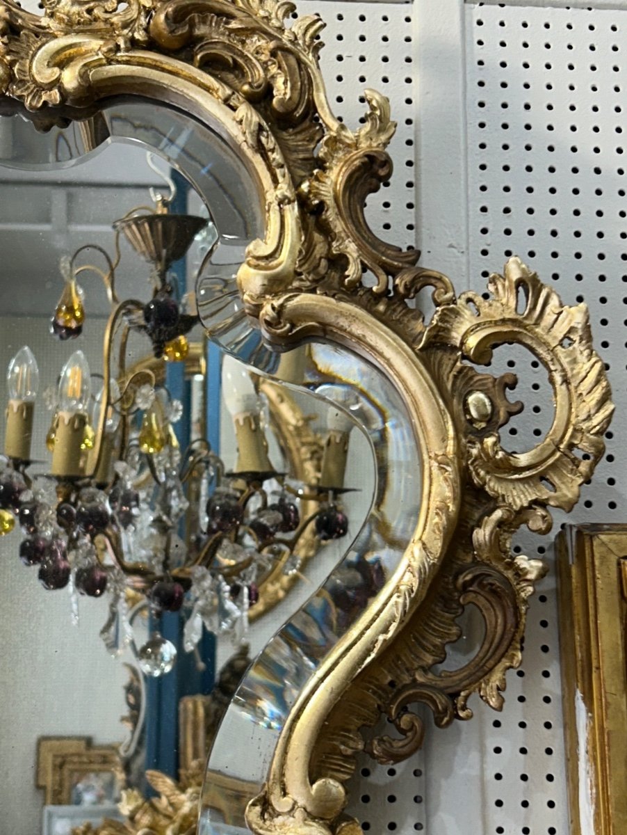 Louis XV Mirror 65x85 Cm-photo-4