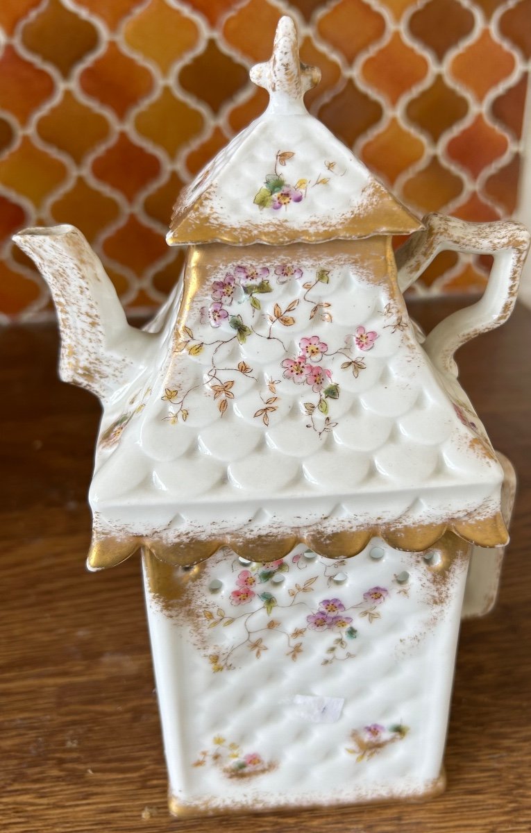 Porcelain Tea Pot From Old Paris 