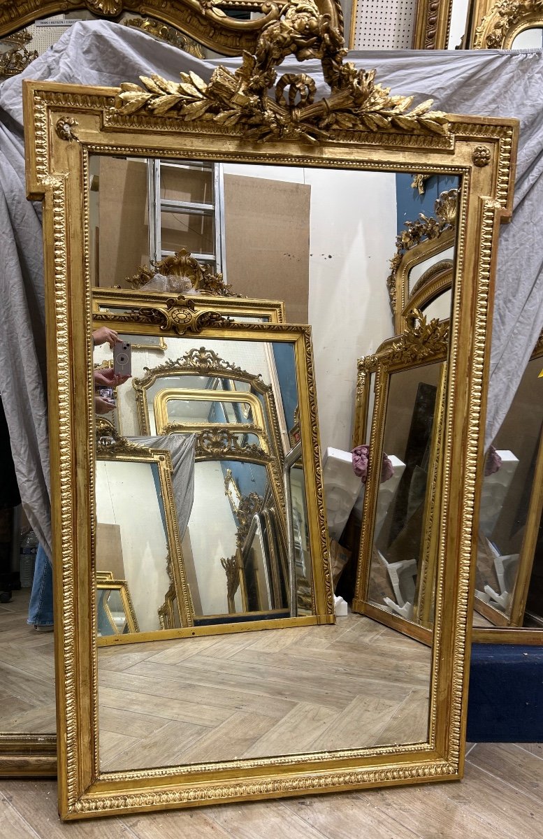 Mirror, Louis XVI Mirror 106x171 Cm