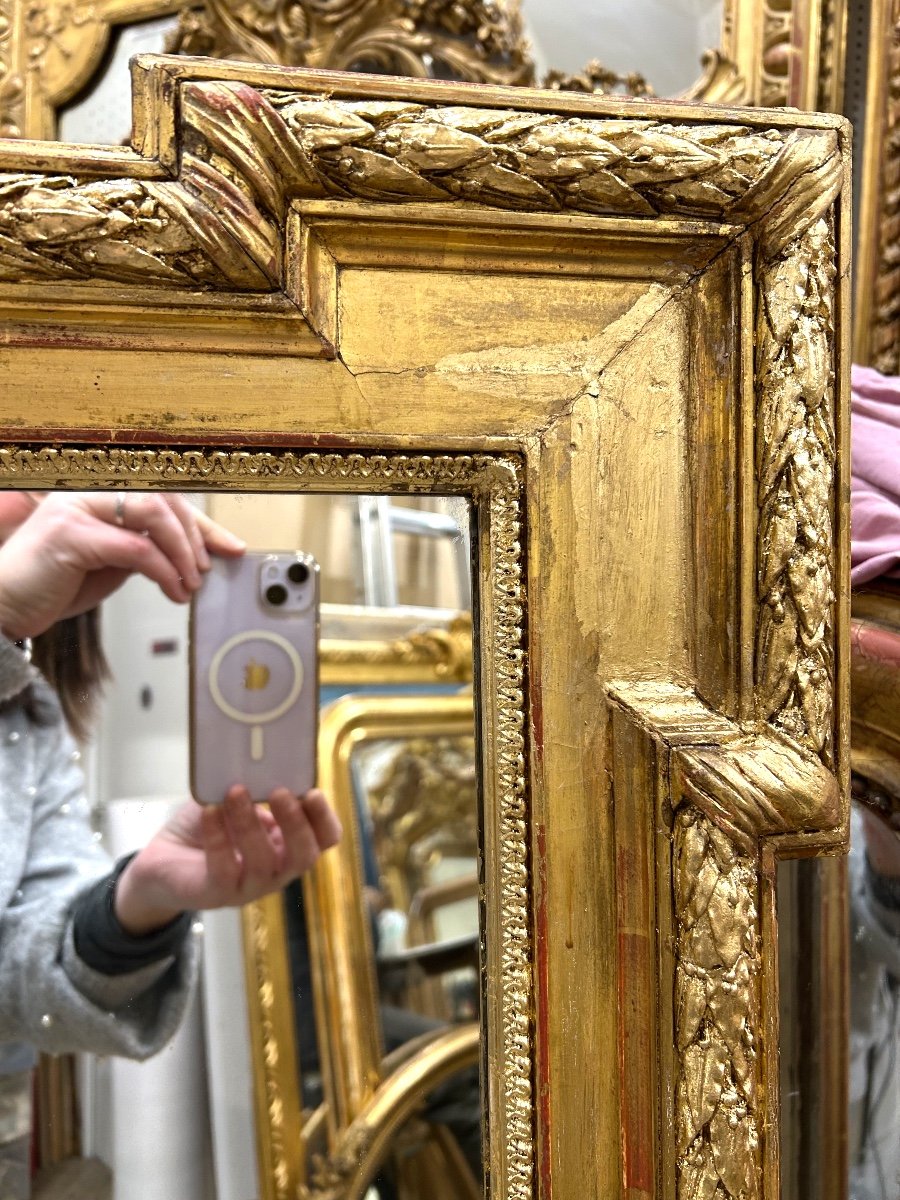 Louis XVI Mirror 124x165 Cm-photo-3