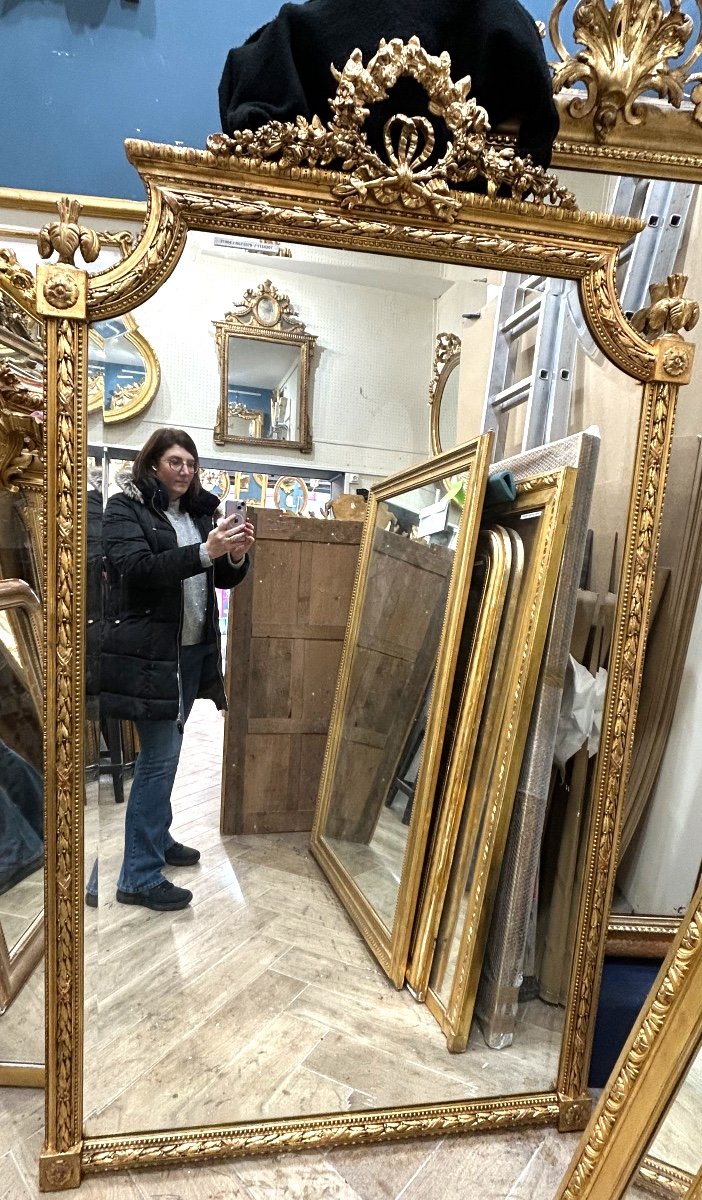 Louis XVI Mirror 115x207 Cm