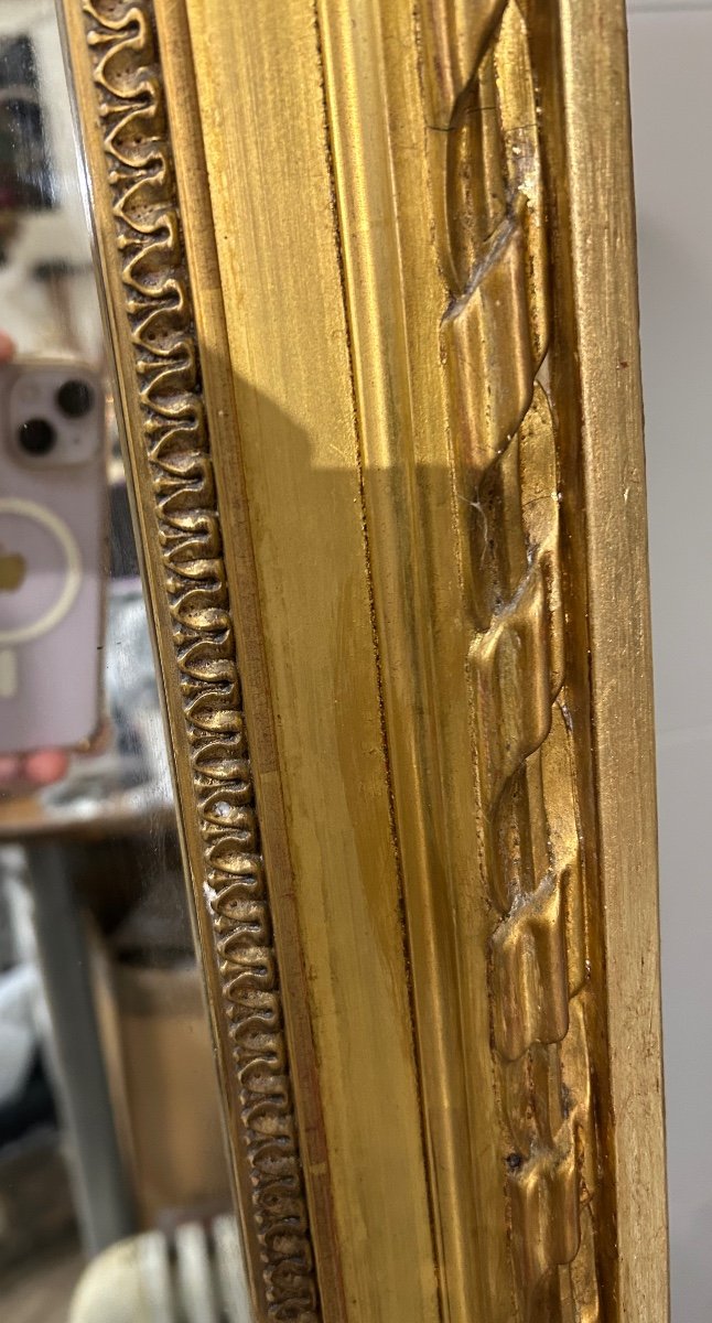 Louis XVI Mirror 96x167cm-photo-4