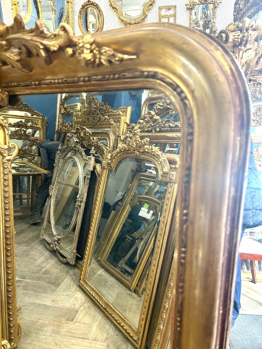 Miroir Louis XV  Glace De Cheminée 100x164 Cm-photo-3