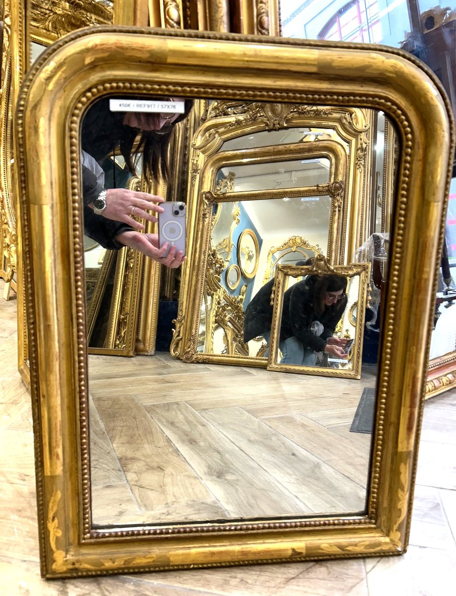 Petit Miroir Louis Philippe 52x76 Cm