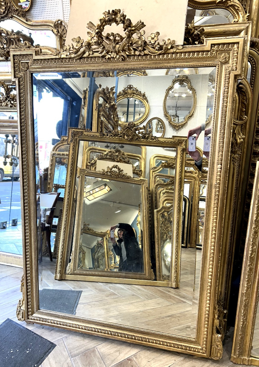 Louis XVI Mirror Antique Mirror 125x174 Cm