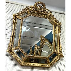 Octagonal Mirror Ref5009/ 110x90 Cm