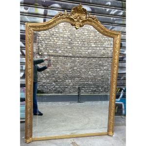 Miroir de cheminée  Louis XV Ref5186 / 188x134 Cm