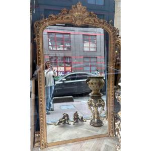 Large Louis XV Fireplace Mirror Ref5208/ 235x140x135 Bottom 