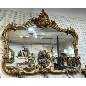 Miroir En Largeur Louis XV 110lx93h