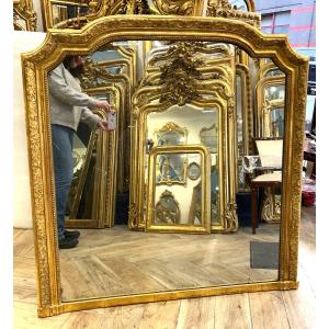 Louis XVI Mirror Fireplace Mirror 120x125 Cm