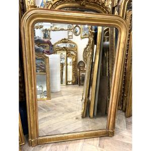 Miroir Louis Philippe Glace De Cheminée 90x125 Cm