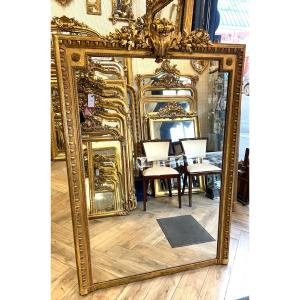 Louis XVI Mirror Fireplace Mirror 110x165cm