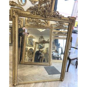 Louis XVI Mirror Fireplace Mirror 128x162cm 