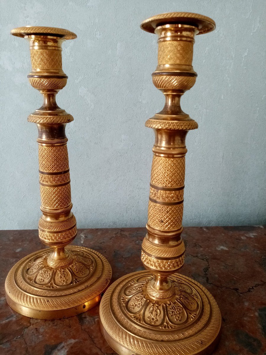 Pair Of Nineteenth Candlesticks-photo-1