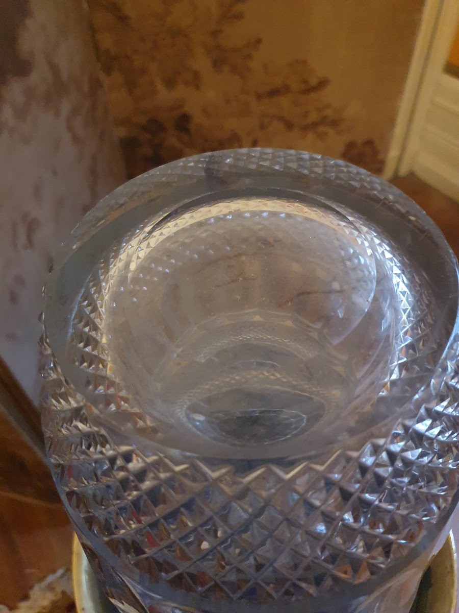 Large Crystal Vase-photo-2