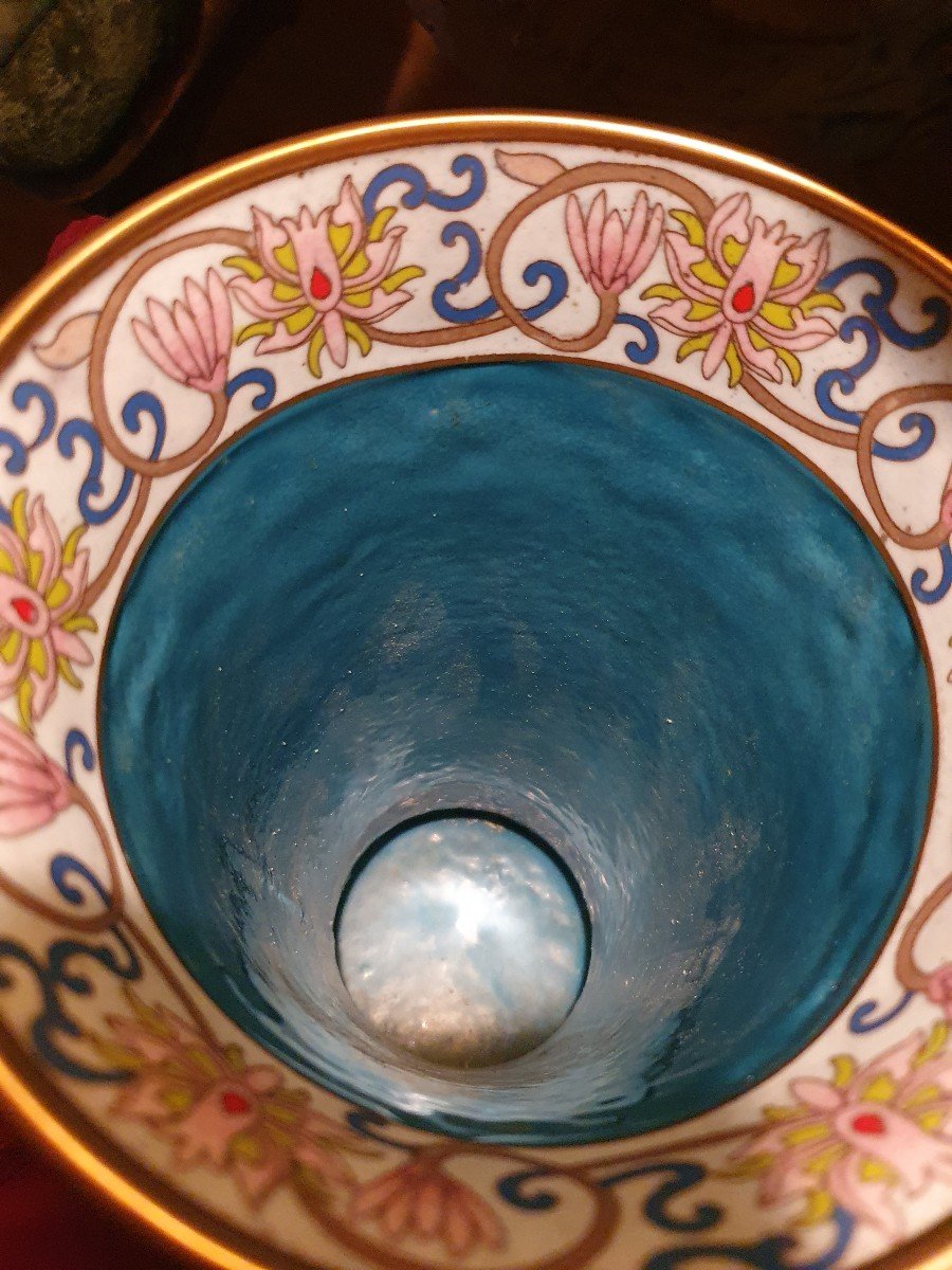 Vase En Cloisonné-photo-1