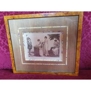 19th Framed Engraving “the Forgotten”