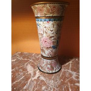 Vase En Cloisonné