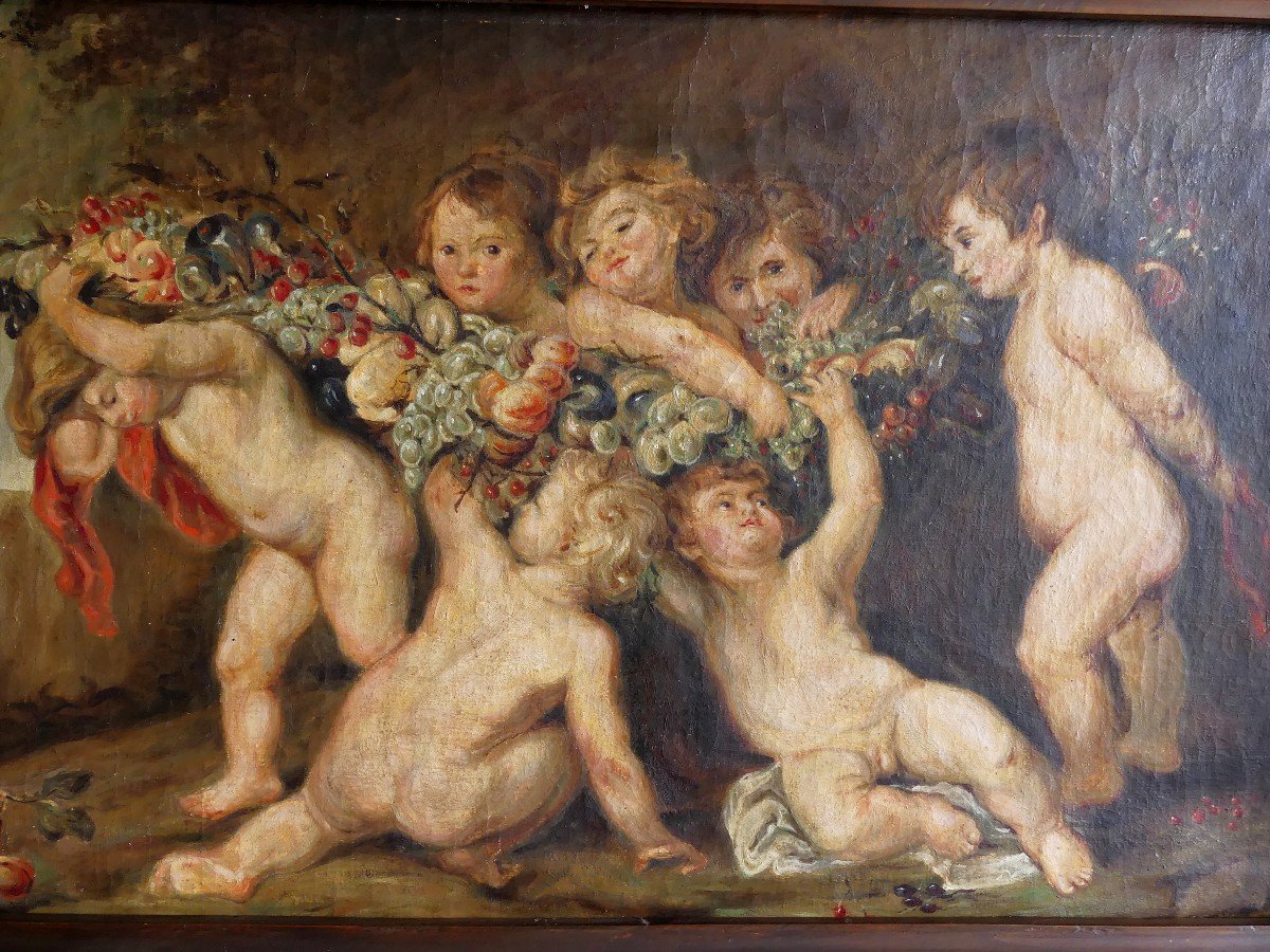 De Peter Paul Rubens "guirlande De Fruits"-photo-1