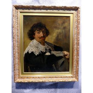 Henri Van Melle Portrait De Frans Hals