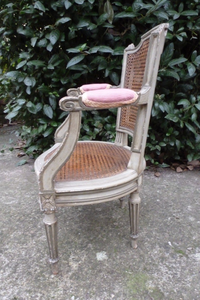 Louis XVI Style Child's Armchair -photo-4