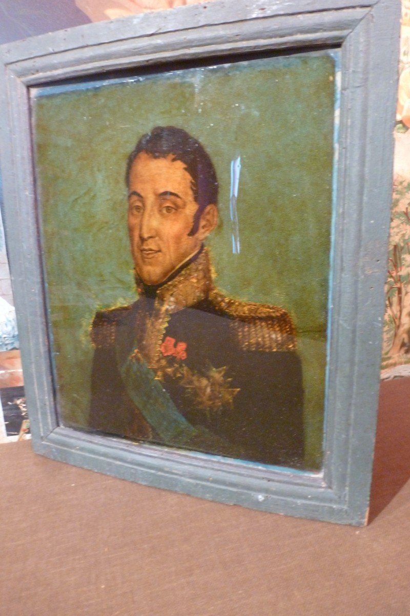 Fixed Under Glass: Duke Of Angouleme In Bust.-photo-3