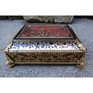 Coffret en marqueterie Boulle  XIX e siecle 