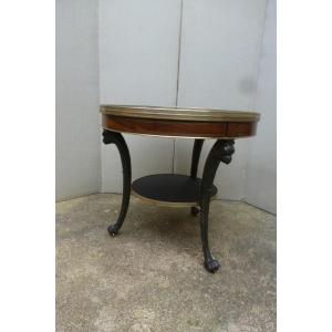 Living Room Pedestal Table From The Dictory Period.