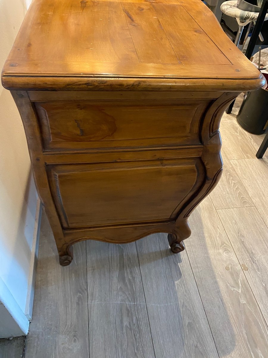 Commode Galbée Style Louis XV-photo-4