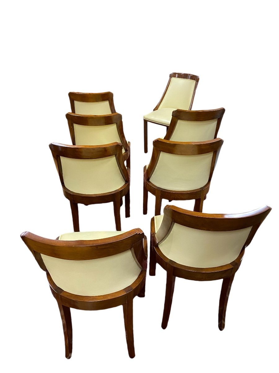 8 Gondola Chairs: Art Deco Work -photo-2