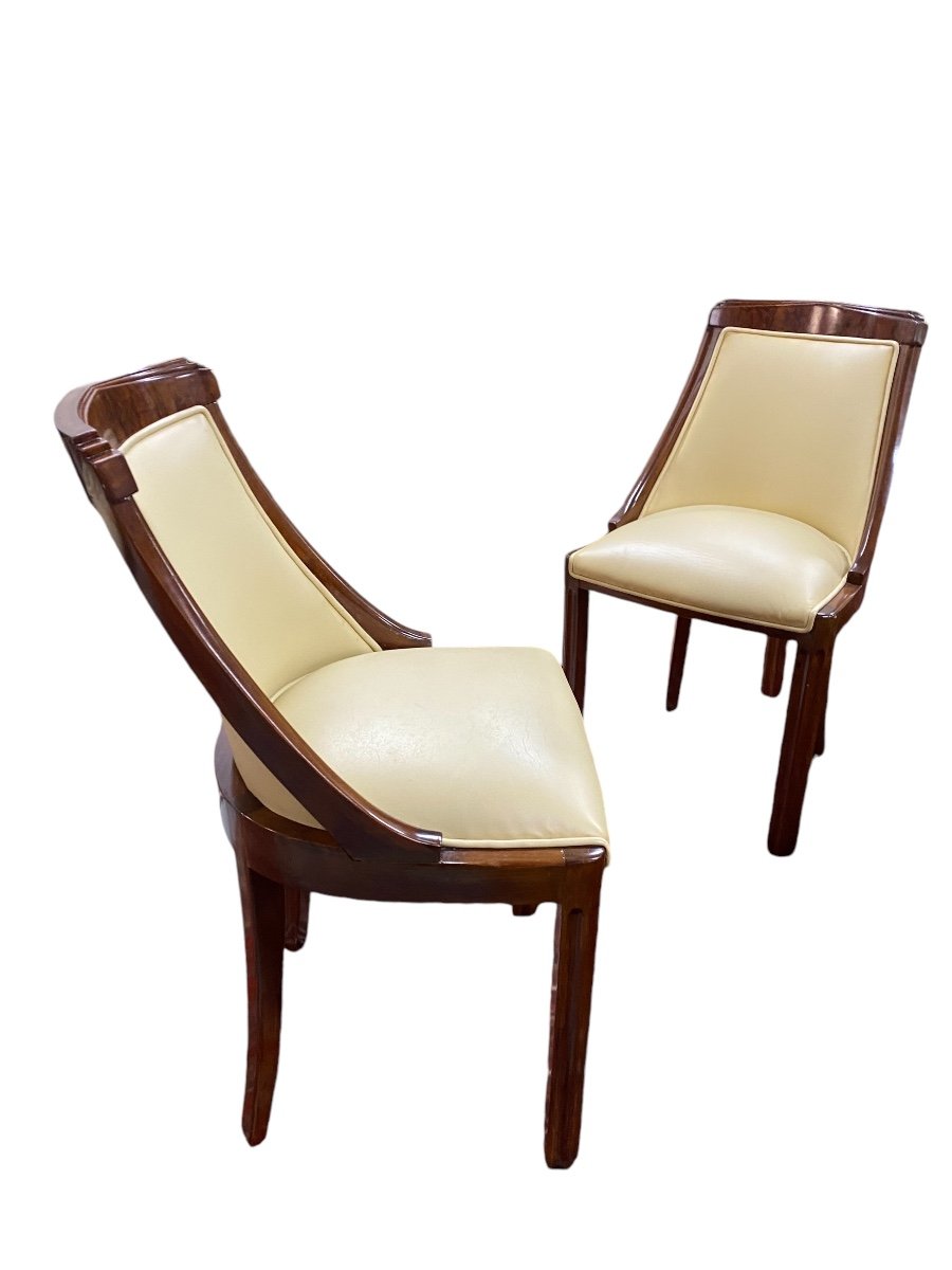 8 Gondola Chairs: Art Deco Work -photo-3