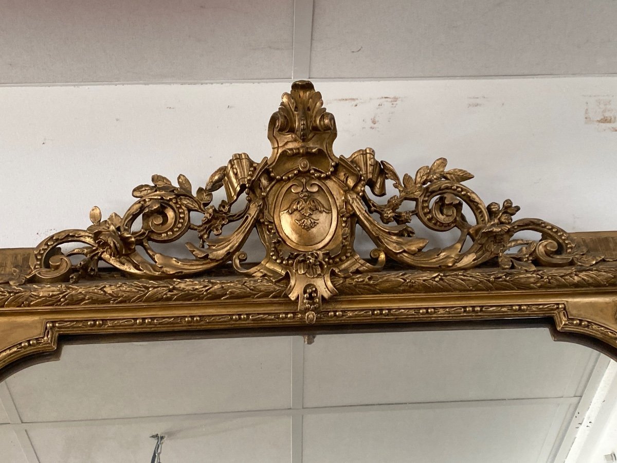 Napoleon III Gilded Mirror -photo-7