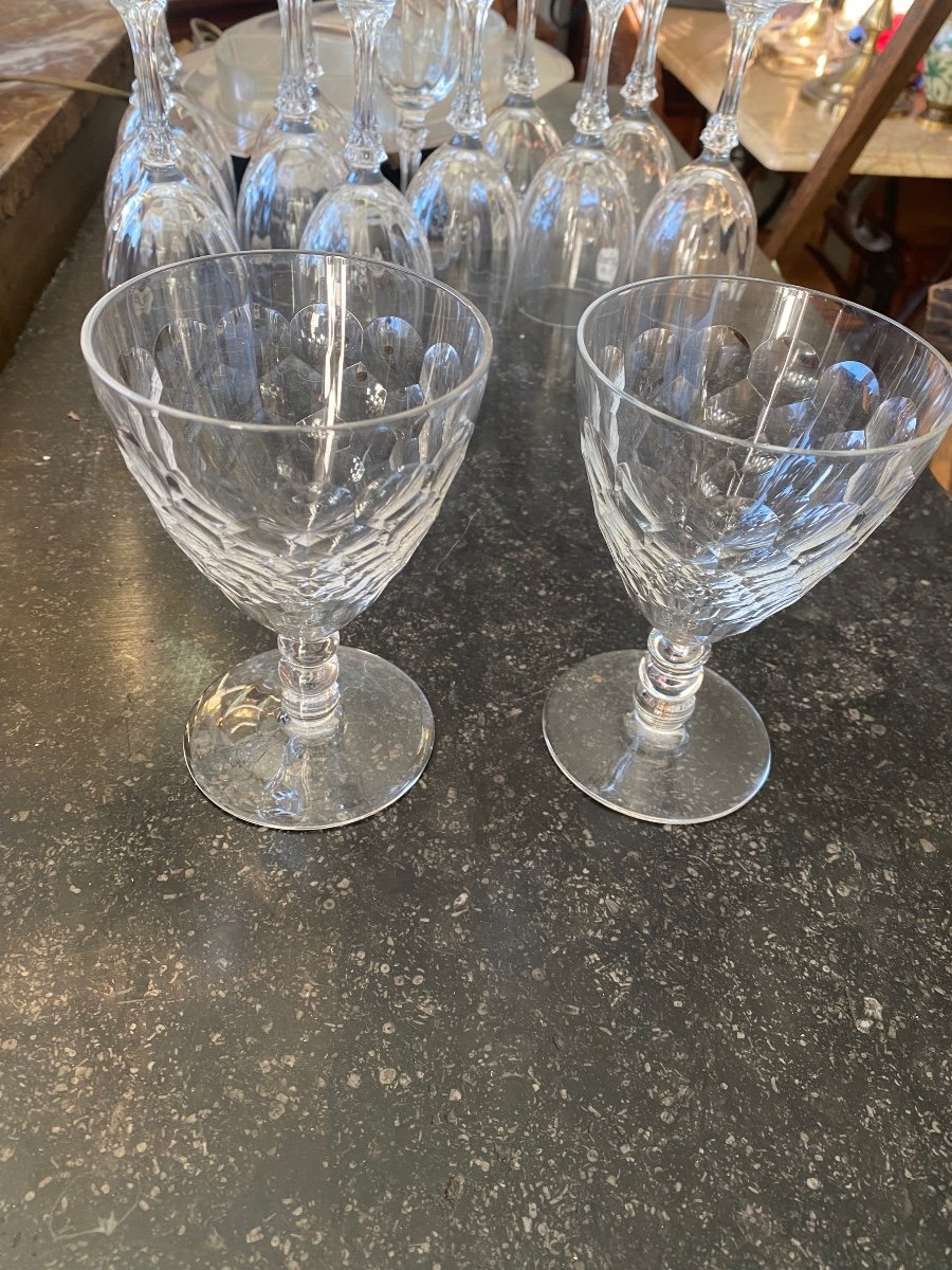 12 Baccarrat Water Glasses -photo-4