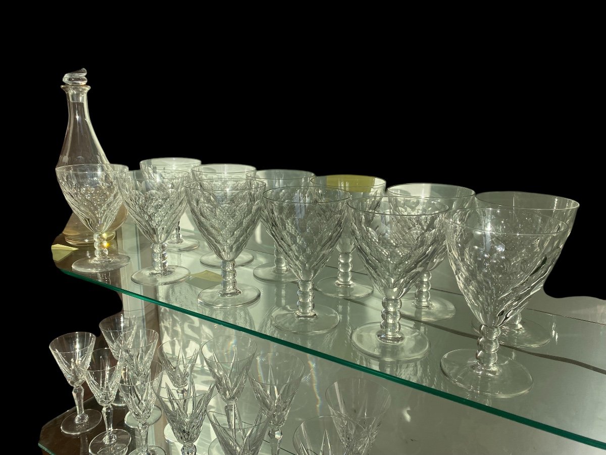 12 Baccarrat Water Glasses -photo-6