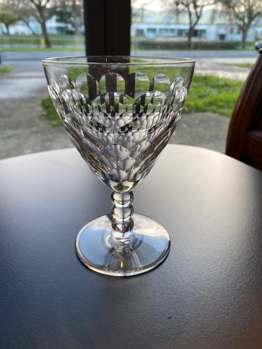 58 verres Baccarat 4 tailles et une carafe au model  