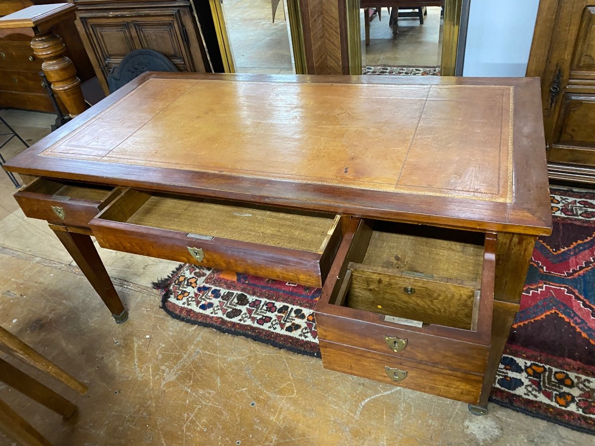 19th Century Mahogany Desk -photo-4