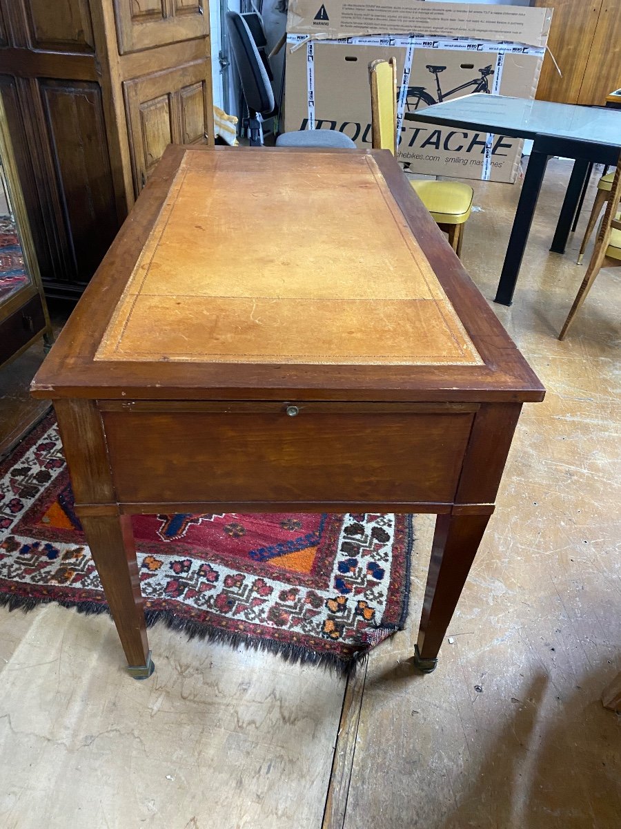 19th Century Mahogany Desk -photo-3