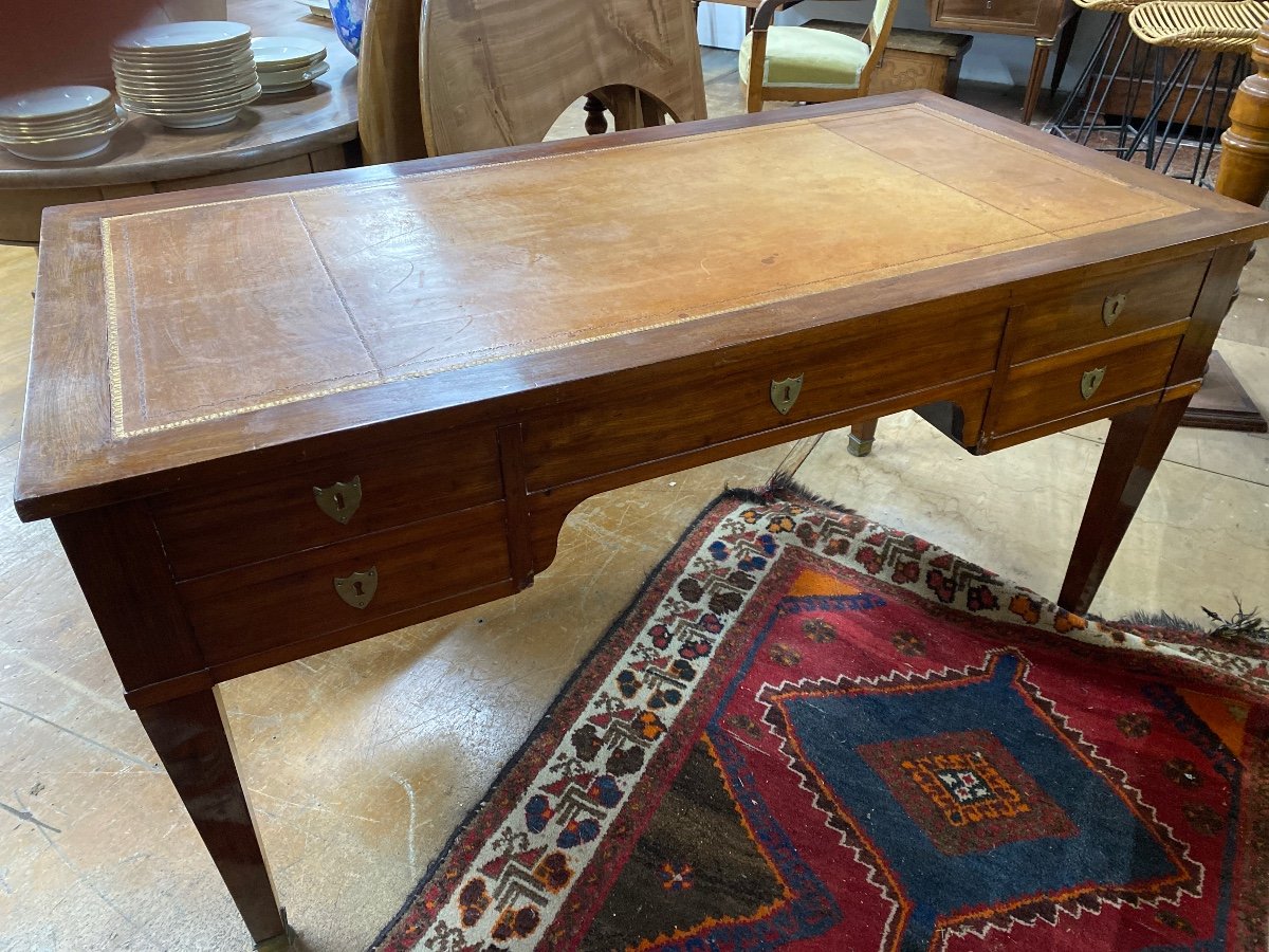 19th Century Mahogany Desk -photo-4