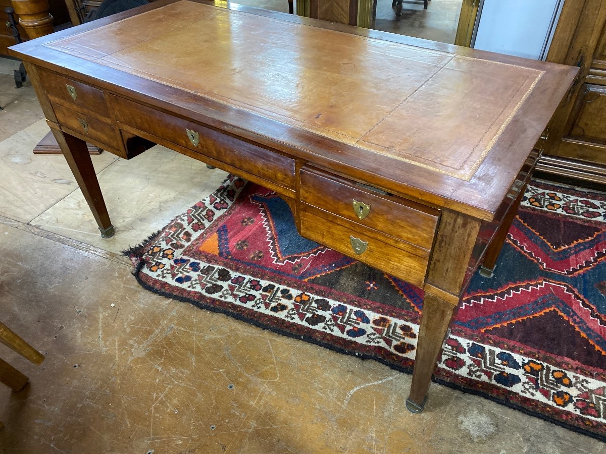 19th Century Mahogany Desk -photo-5