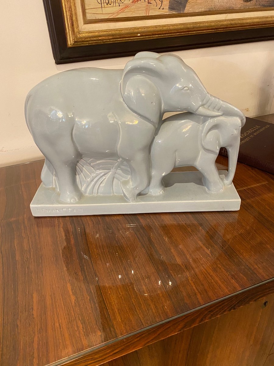 Elephant Ceramic Lemanceau -photo-2