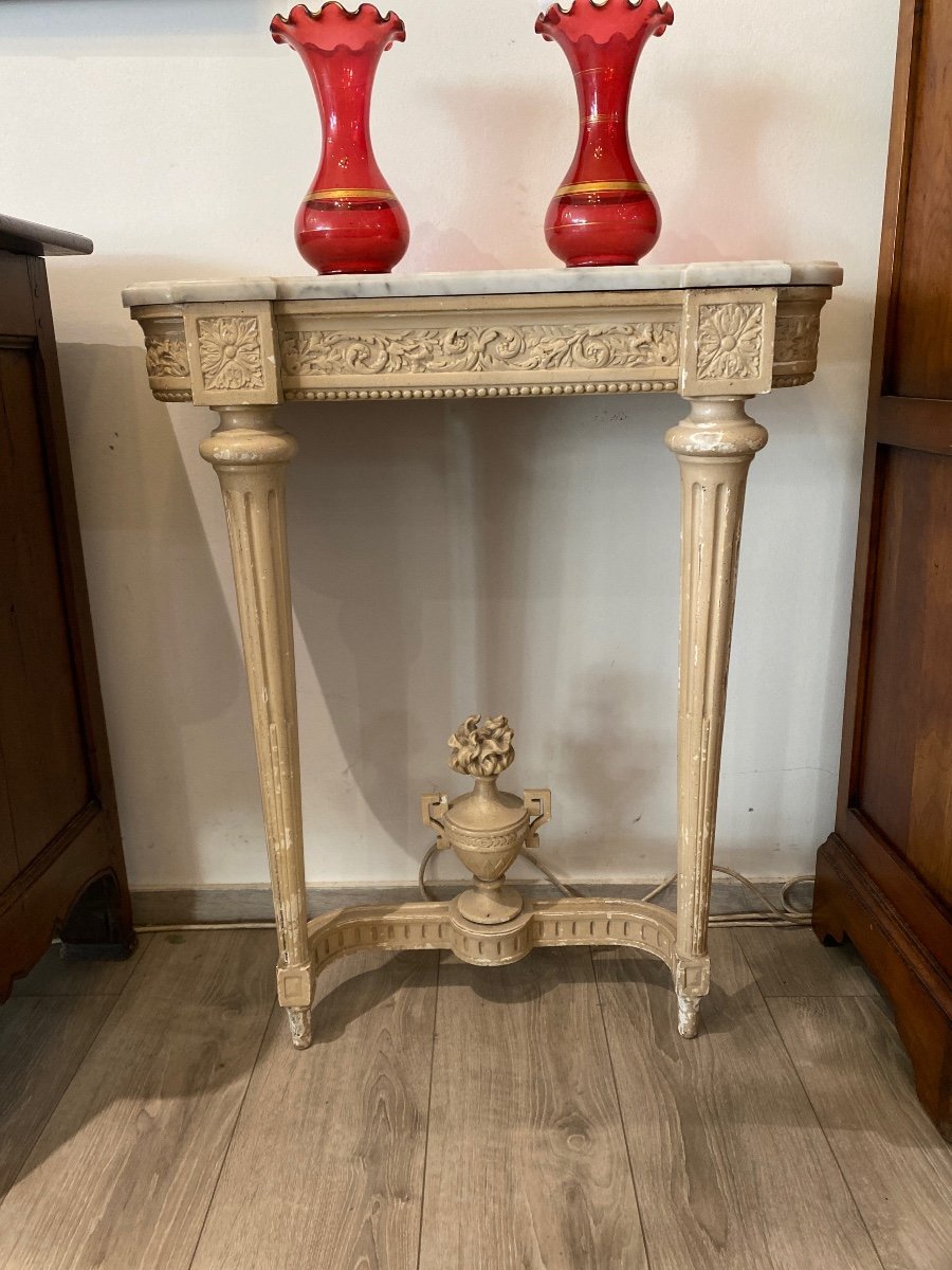 Petite Console  d applique Style Louis XVI -photo-6