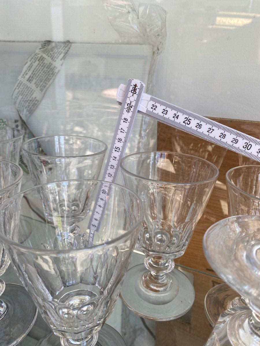 10 Baccarat Water Glasses -photo-2